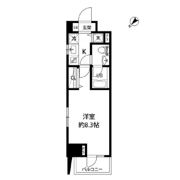 ルクレ日本橋馬喰町の間取り画像