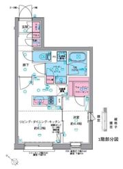 ジェノヴィア鵜の木の間取り画像