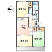 パークヒルズ213の間取り画像