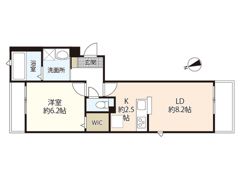 la chicの間取り画像