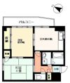 大黒屋レヂデンスⅡの間取り画像