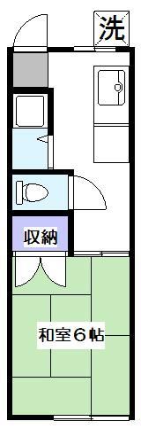 富士見荘の間取り画像