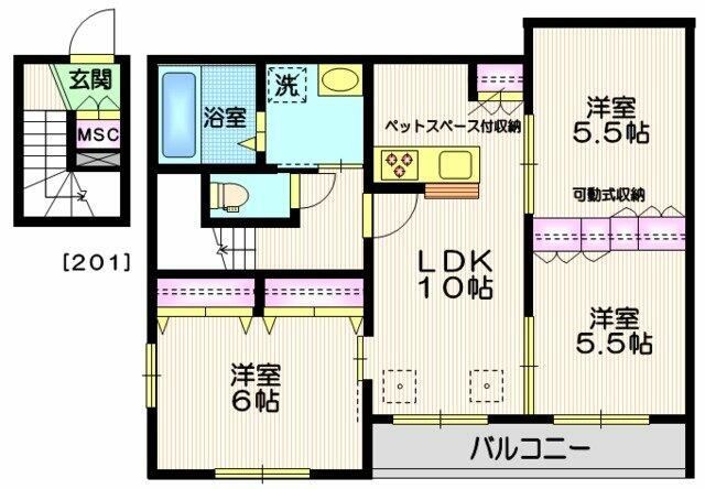 間取図