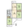 さつき住宅25号棟の間取り画像