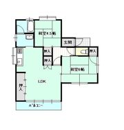 田辺ハイツⅠの間取り画像