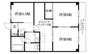 ファーストビル渡部の間取り画像