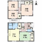 正円寺借家の間取り画像