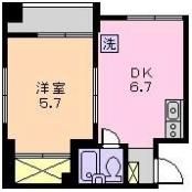 ニュールックハイツⅡの間取り画像