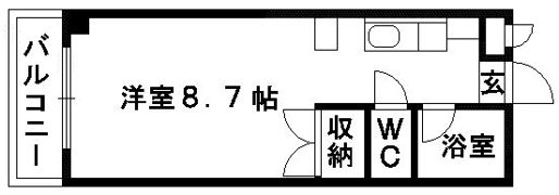 ロフティ藤崎の間取り画像
