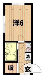 エスコートパレス南浅90壱番館の間取り画像