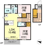 トリシア篠ノ井の間取り画像