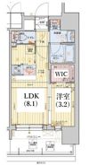 レオンコンフォート神戸山手通の間取り画像