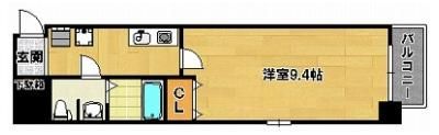 ダイドーメゾン神戸元町の間取り画像