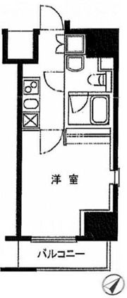 パークウェル蔵前の間取り画像