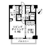 アーバンパーク代官山Ⅱの間取り画像