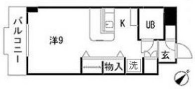グリーンヴィラ府中B棟の間取り画像