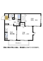 コーポ山川の間取り画像