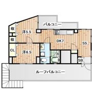 萩霞ビルの間取り画像