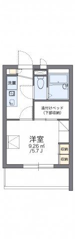 レオパレスN．O．C．の間取り画像