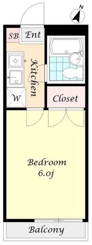 コーポラス久保の間取り画像