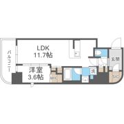 コンフォリア・リヴ北浜淡路町の間取り画像