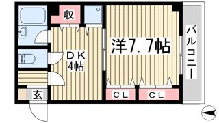 ハーバーステージ神戸の間取り画像