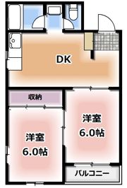 成田グリーンハイツの間取り画像