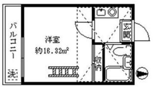 フェリス若宮の間取り画像