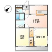 ベルメゾン高丘の間取り画像
