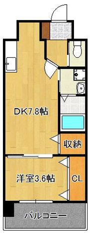 ギャラン力丸の間取り画像