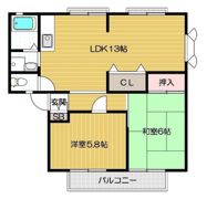 ルミエール（堀溝） Bの間取り画像