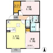 ウイングMH A棟の間取り画像