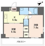 CRYSTYⅡの間取り画像