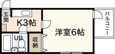 グリーンハイツ観音の間取り画像