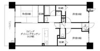 アルファステイツ千舟町通りLUXAの間取り画像