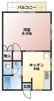 Grass FiELDの間取り画像