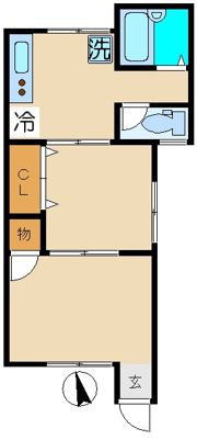 桂マンションの間取り画像