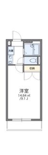 レオパレスクレアⅡの間取り画像