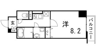 ボンニー元町の間取り画像