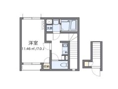 クレイノオリーブハウスⅧの間取り画像