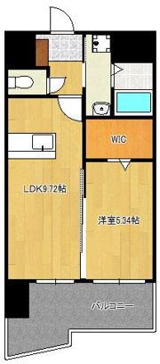 THE SQUARE Glory Residenceの間取り画像