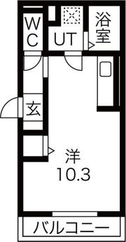 AMNOS今池B棟の間取り画像