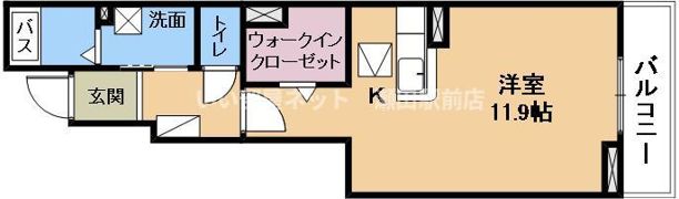 プラシード コルソの間取り画像