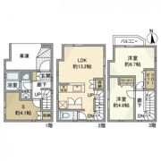 矢向戸建の間取り画像