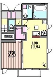 ピナ市ヶ尾の間取り画像