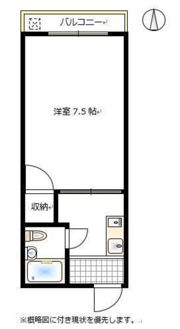 プレアール東古松の間取り画像