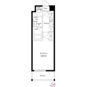 ハーモニーレジデンス新宿御苑 THE EASTの間取り画像
