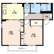 アンソレーユの間取り画像