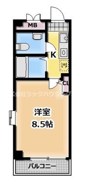 メゾン・ド・ヴィレ城東の間取り画像