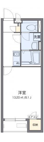 クレイノ大桐の間取り画像